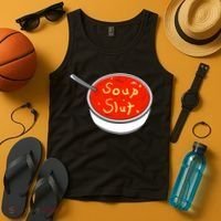 Soup Slut Funny Soup Graphic Saying Tank Top thumb 4