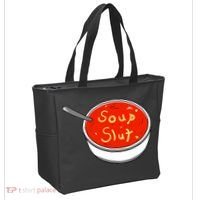 Soup Slut Funny Soup Graphic Saying Tote Bag thumb 2