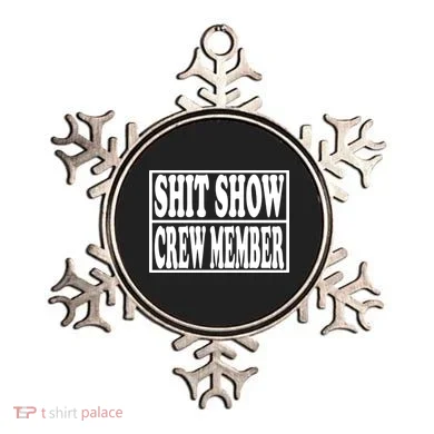 Shit Show Funny Saying Sarcastic Ornament