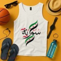 Syriafree Syria Flag Syrian. Tank Top thumb 4