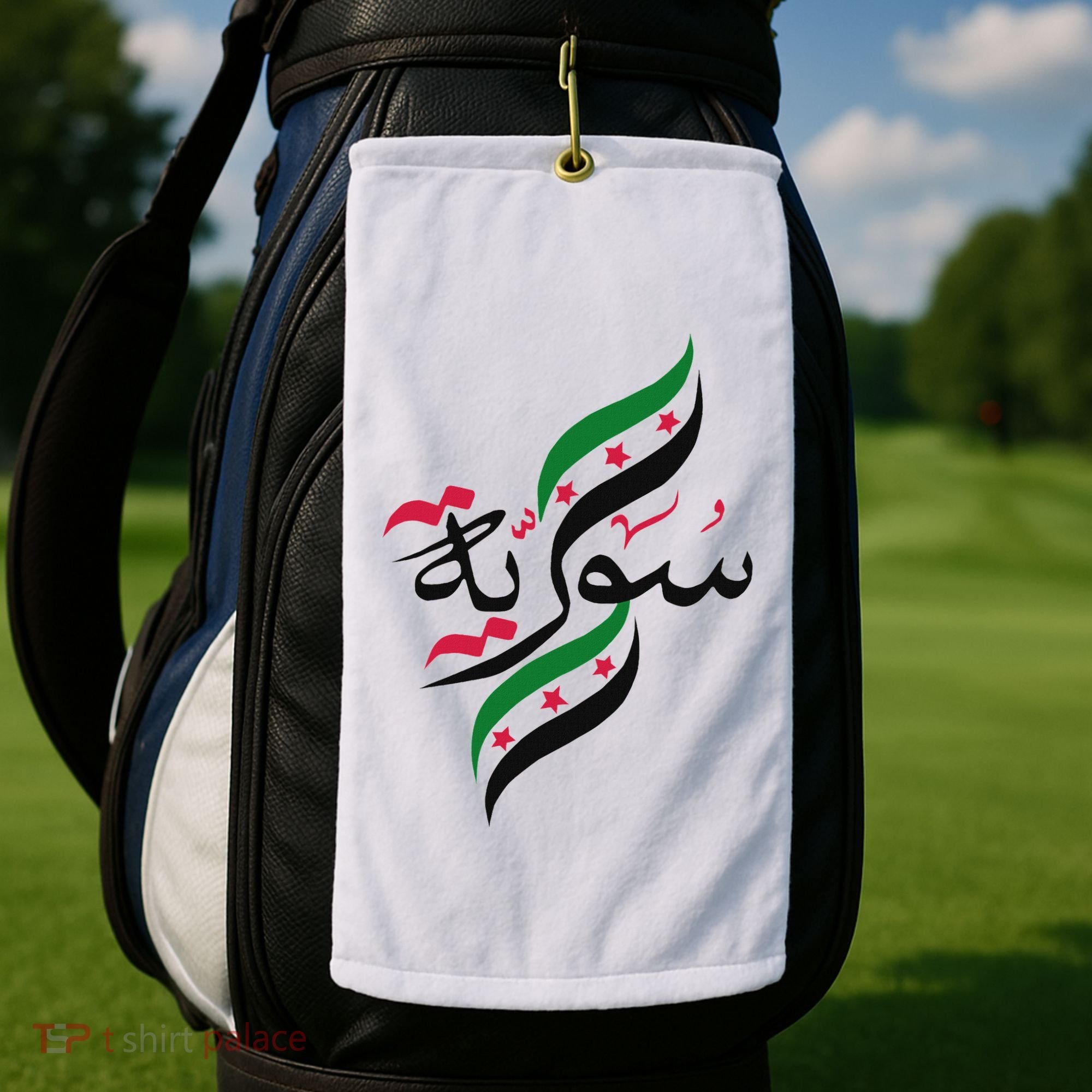 Syriafree Syria Flag Syrian. Golf Towel