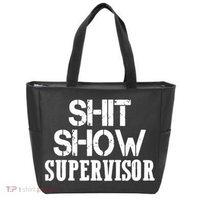 ShitShow Supervisor Funny Tee Tote Bag