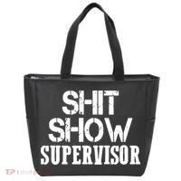 ShitShow Supervisor Funny Tee Tote Bag thumb 0