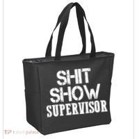 ShitShow Supervisor Funny Tee Tote Bag thumb 2