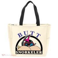 Snorkel Squad Funny Bum Snorkeler 69 Dult Humor Sarcasm Tote Bag thumb 0