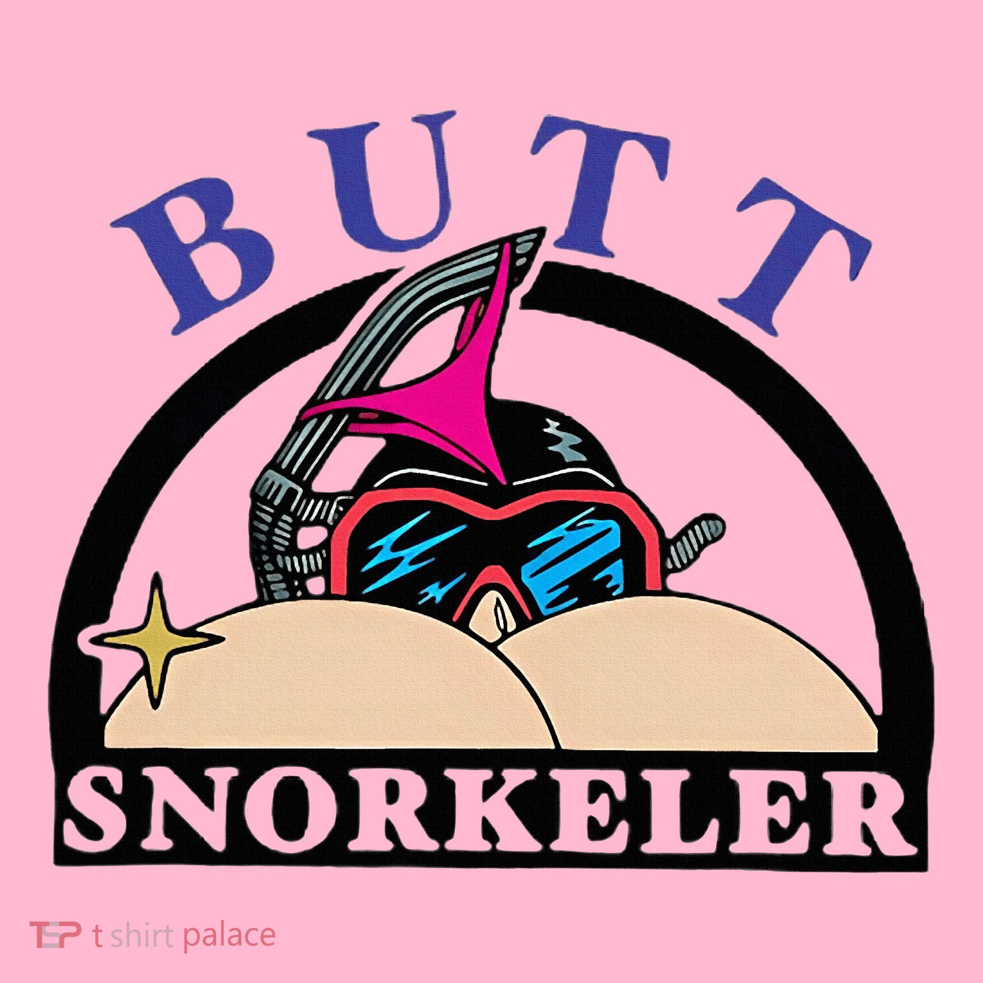 Snorkel Squad Funny Bum Snorkeler 69 Dult Humor Sarcasm Coaster