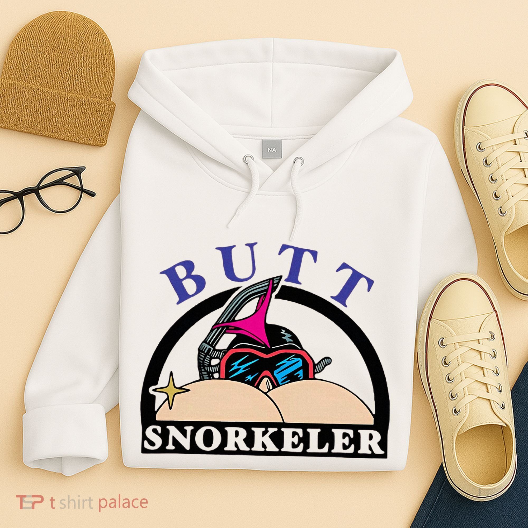 Snorkel Squad Funny Bum Snorkeler 69 Dult Humor Sarcasm Hoodie