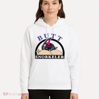 Snorkel Squad Funny Bum Snorkeler 69 Dult Humor Sarcasm Hoodie thumb 5