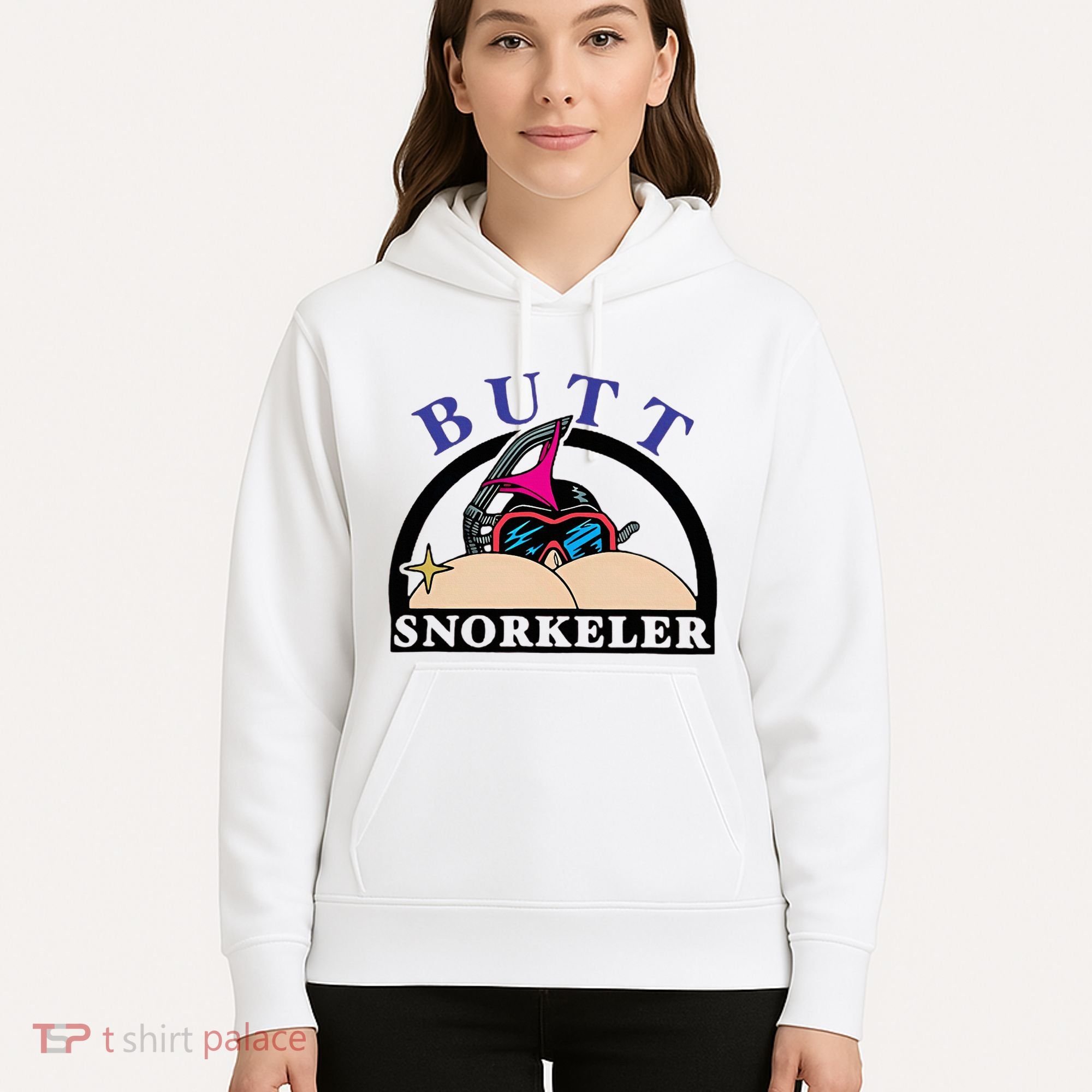 Snorkel Squad Funny Bum Snorkeler 69 Dult Humor Sarcasm Hoodie