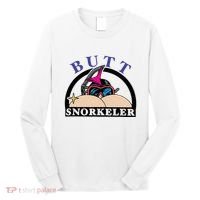 Snorkel Squad Funny Bum Snorkeler 69 Dult Humor Sarcasm Long Sleeve Shirt thumb 0