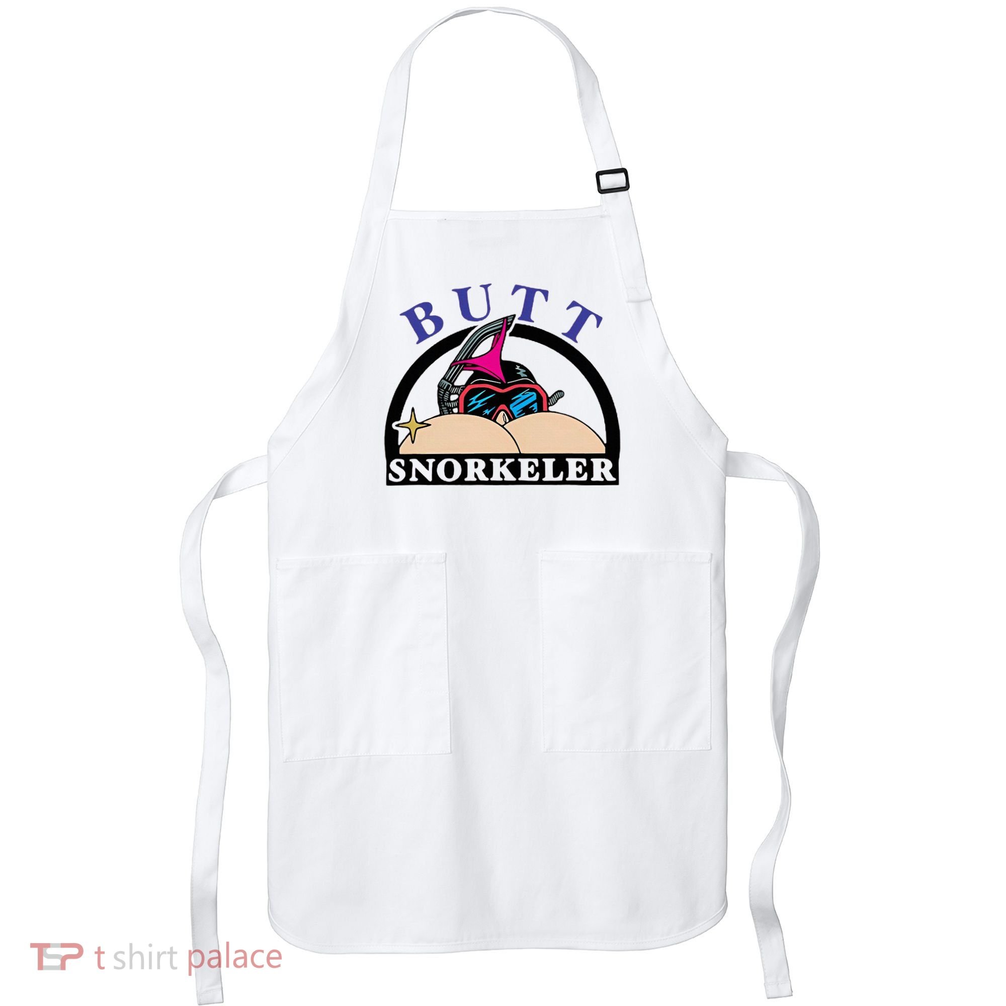 Snorkel Squad Funny Bum Snorkeler 69 Dult Humor Sarcasm Apron