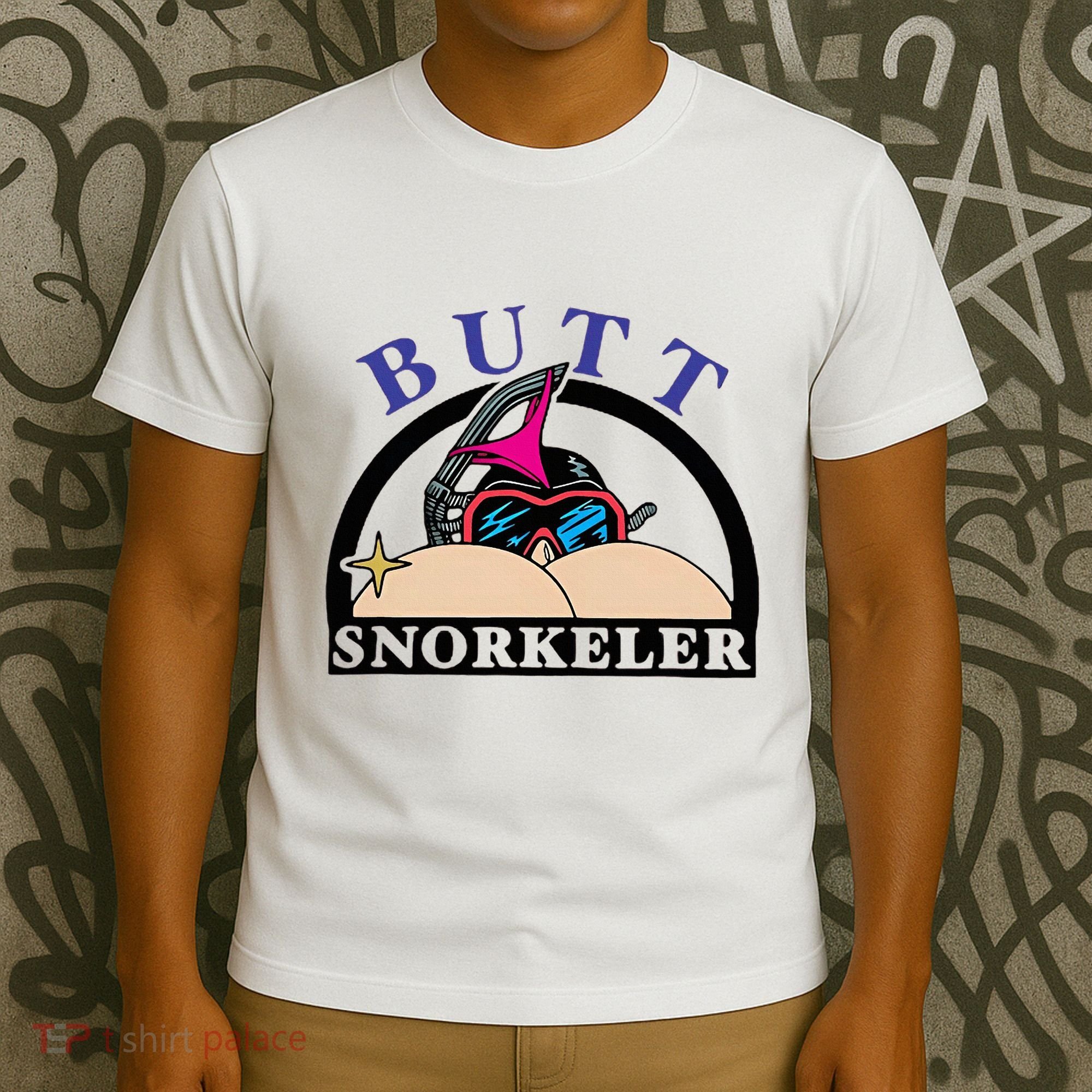 Snorkel Squad Funny Bum Snorkeler 69 Dult Humor Sarcasm T-Shirt