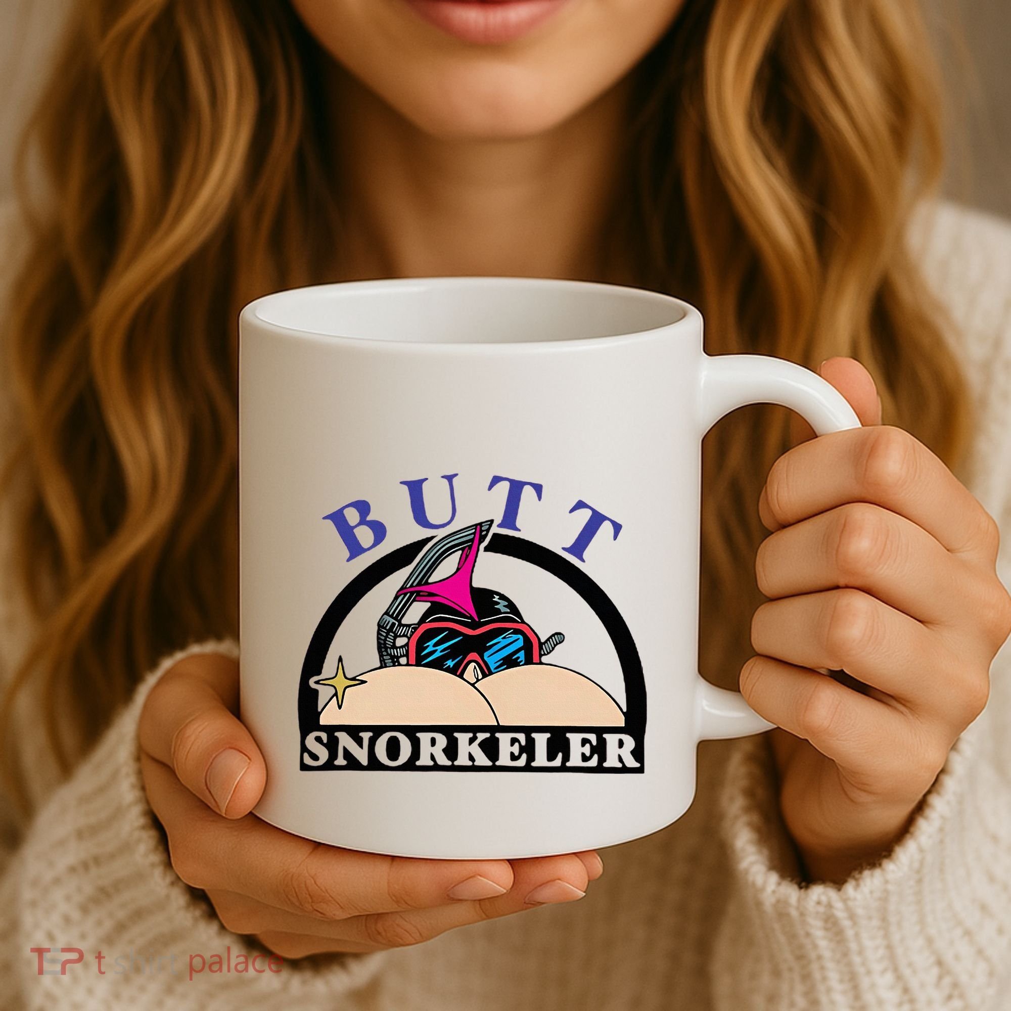 Snorkel Squad Funny Bum Snorkeler 69 Dult Humor Sarcasm Coffee Mug
