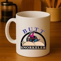 Snorkel Squad Funny Bum Snorkeler 69 Dult Humor Sarcasm Coffee Mug thumb 4