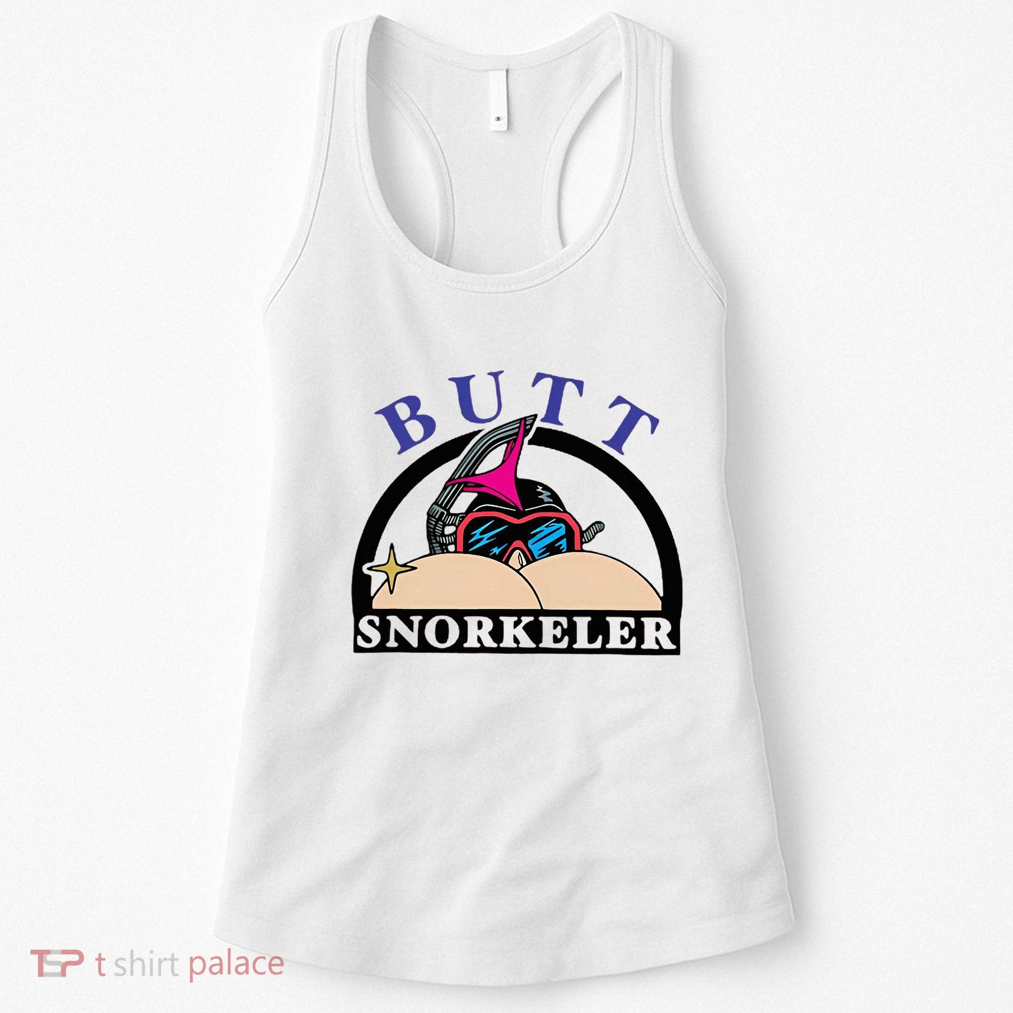 Snorkel Squad Funny Bum Snorkeler 69 Dult Humor Sarcasm Women's Tank Top