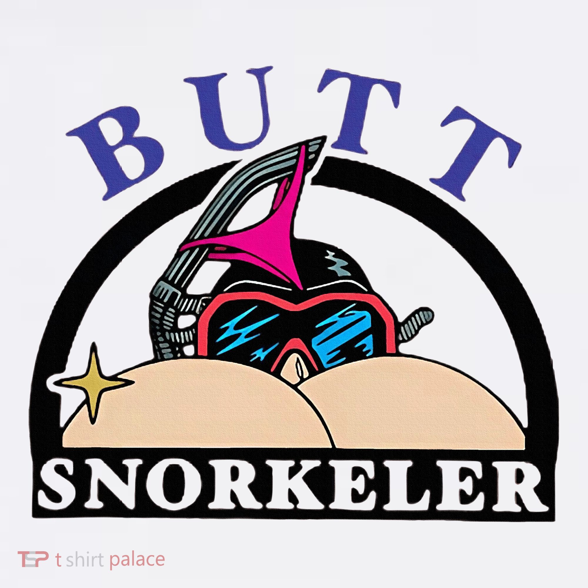 Snorkel Squad Funny Bum Snorkeler 69 Dult Humor Sarcasm Women's Tank Top