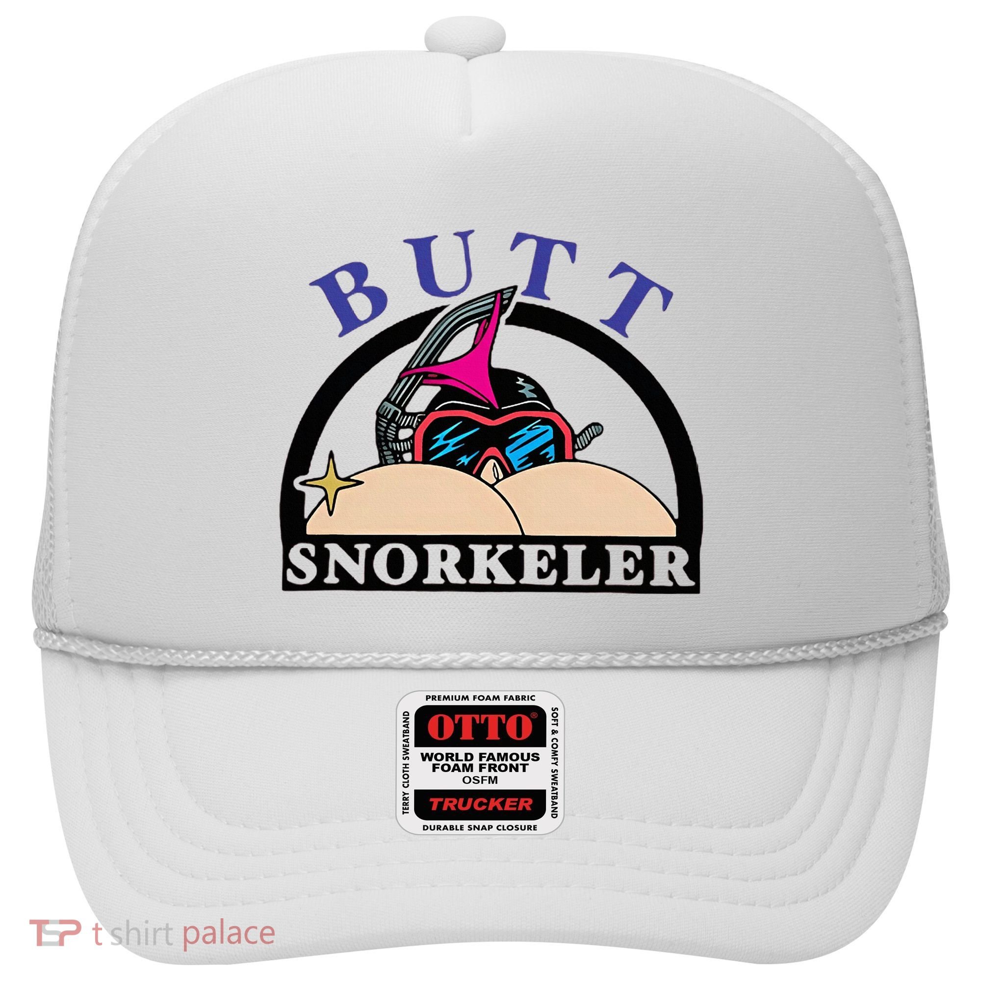 Snorkel Squad Funny Bum Snorkeler 69 Dult Humor Sarcasm Hat