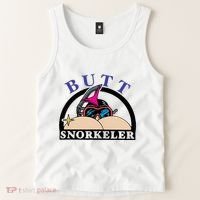 Snorkel Squad Funny Bum Snorkeler 69 Dult Humor Sarcasm Tank Top thumb 2
