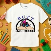 Snorkel Squad Funny Bum Snorkeler 69 Dult Humor Sarcasm Kids T-Shirt thumb 3