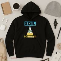 Soil Scientist Farmer Soil Science Agriculturists Funny Gift Hoodie thumb 3