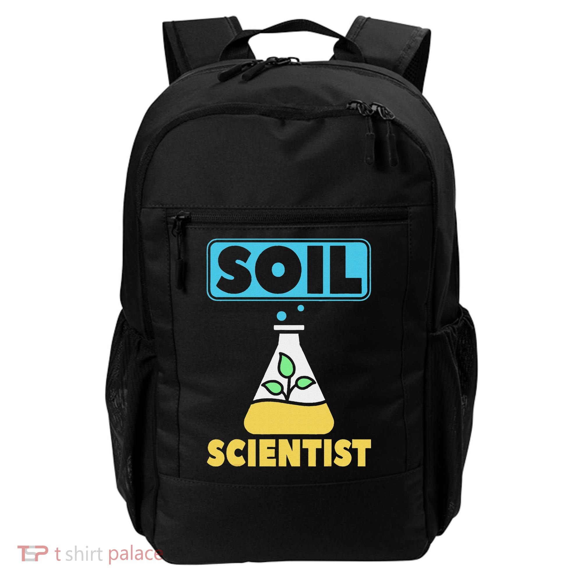 Soil Scientist Farmer Soil Science Agriculturists Funny Gift Backpack