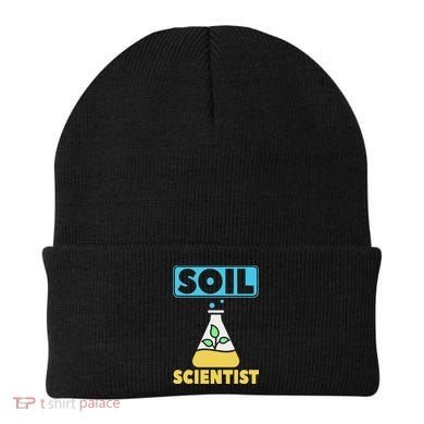 Soil Scientist Farmer Soil Science Agriculturists Funny Gift Beanie