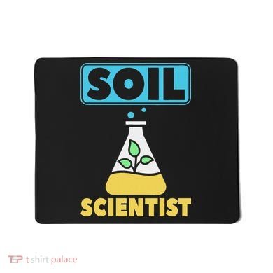 Soil Scientist Farmer Soil Science Agriculturists Funny Gift Mousepad