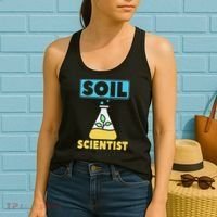 Soil Scientist Farmer Soil Science Agriculturists Funny Gift Women's Tank Top thumb 2