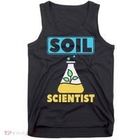 Soil Scientist Farmer Soil Science Agriculturists Funny Gift Tank Top thumb 0