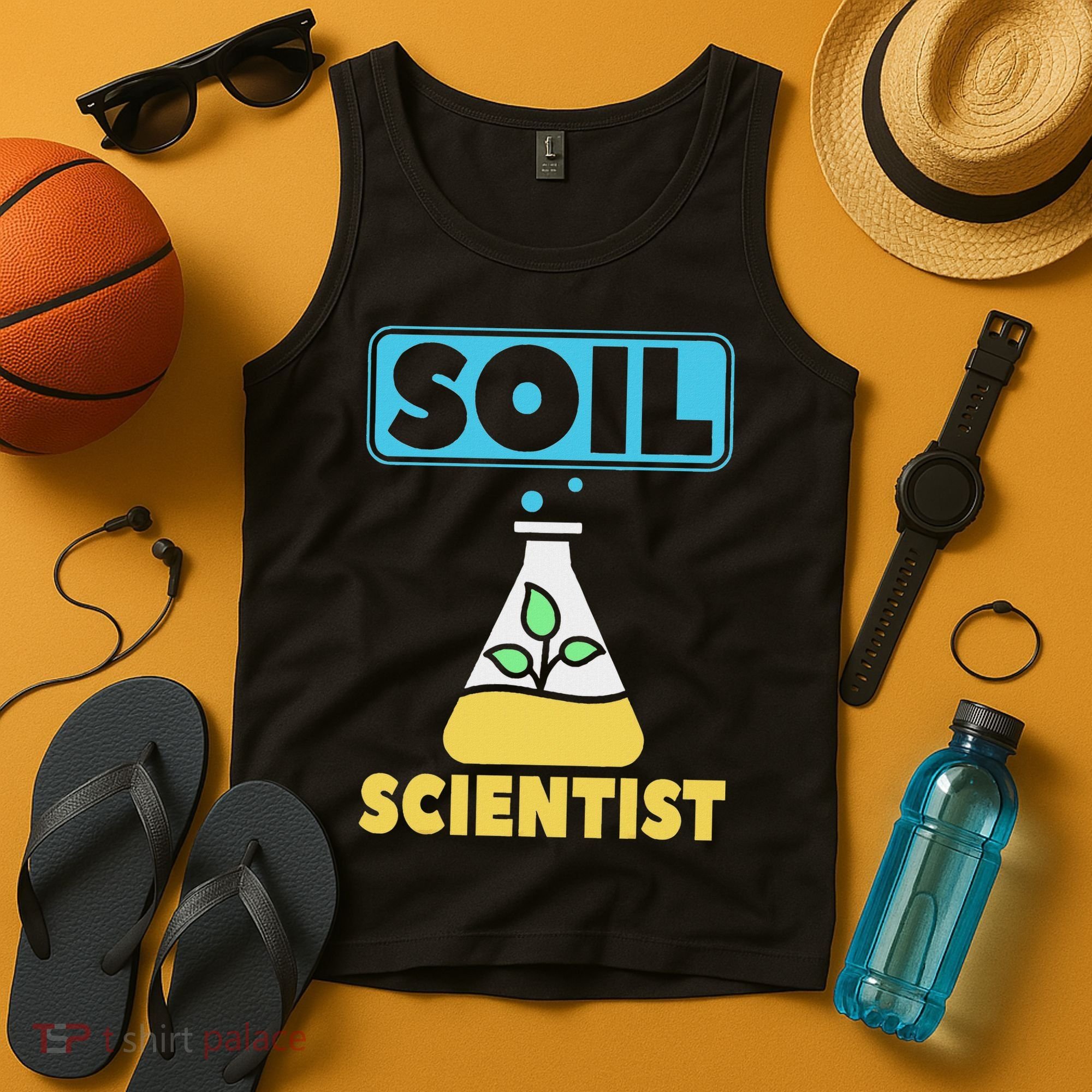 Soil Scientist Farmer Soil Science Agriculturists Funny Gift Tank Top
