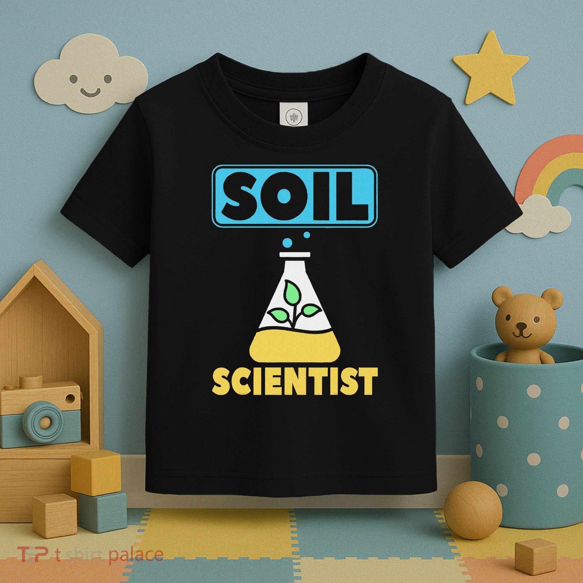 Soil Scientist Farmer Soil Science Agriculturists Funny Gift Toddler T-Shirt