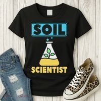 Soil Scientist Farmer Soil Science Agriculturists Funny Gift Women's T-Shirt thumb 3