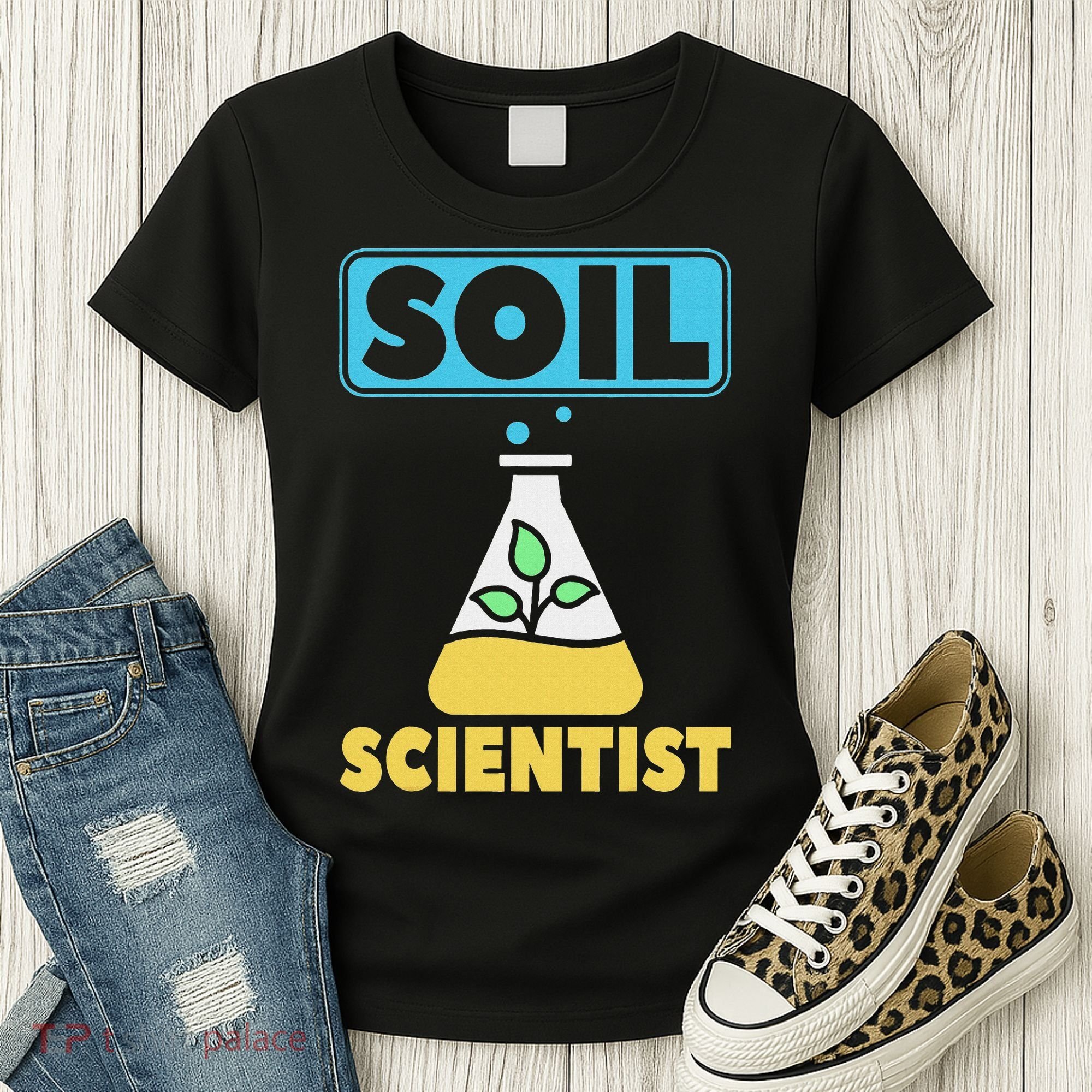 Soil Scientist Farmer Soil Science Agriculturists Funny Gift Women's T-Shirt