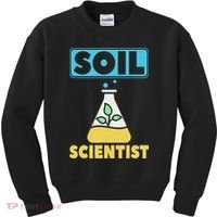 Soil Scientist Farmer Soil Science Agriculturists Funny Gift Kids Sweatshirt thumb 0