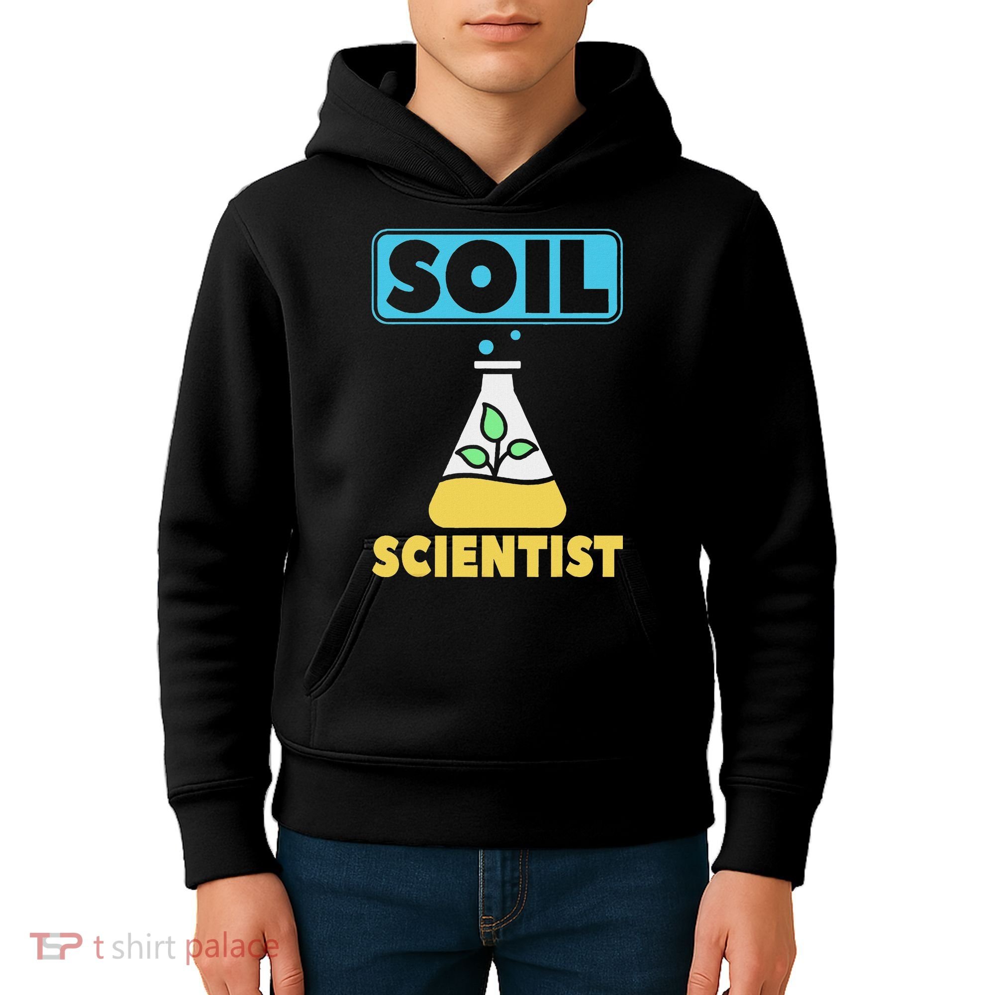 Soil Scientist Farmer Soil Science Agriculturists Funny Gift Kids Hoodie