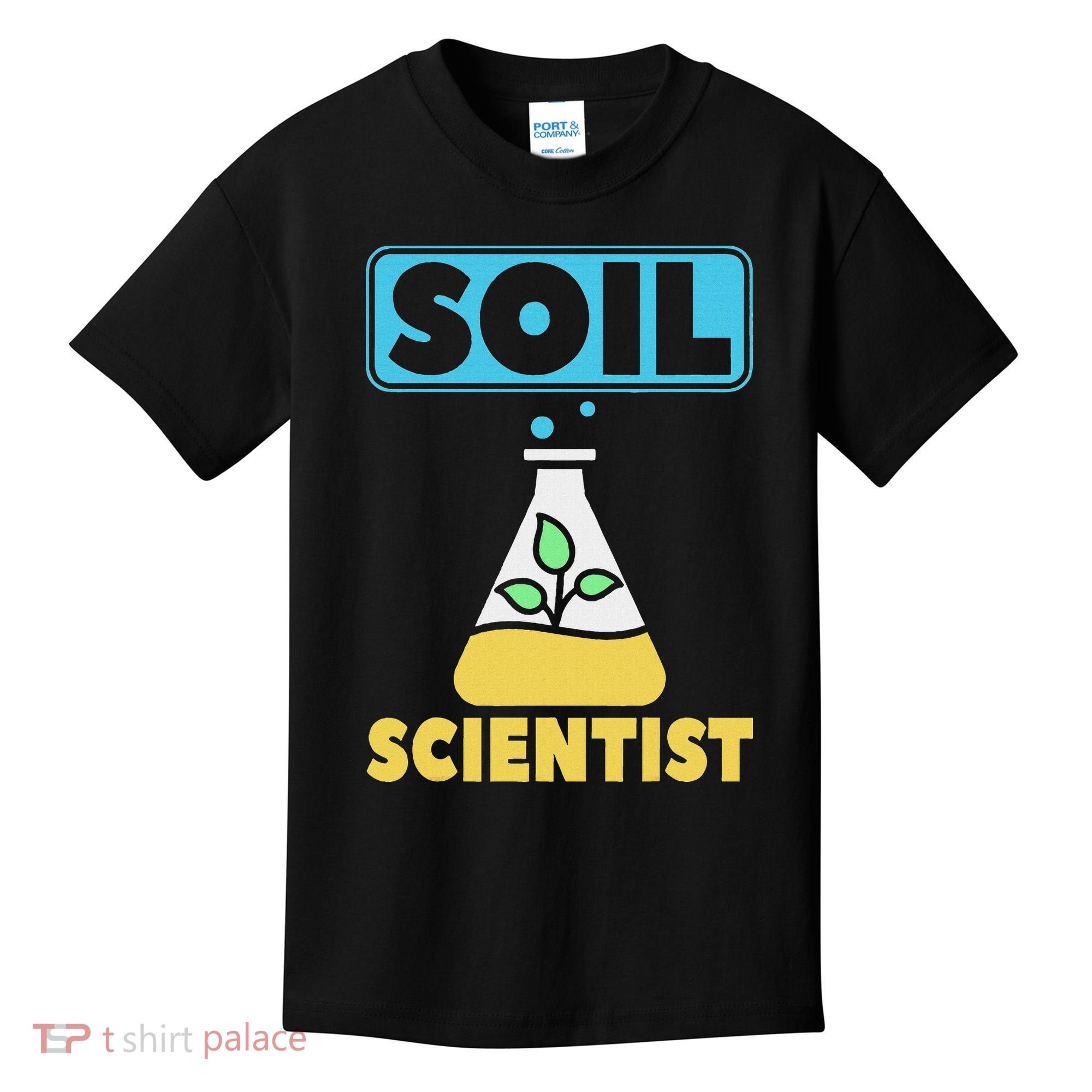 Soil Scientist Farmer Soil Science Agriculturists Funny Gift Kids T-Shirt