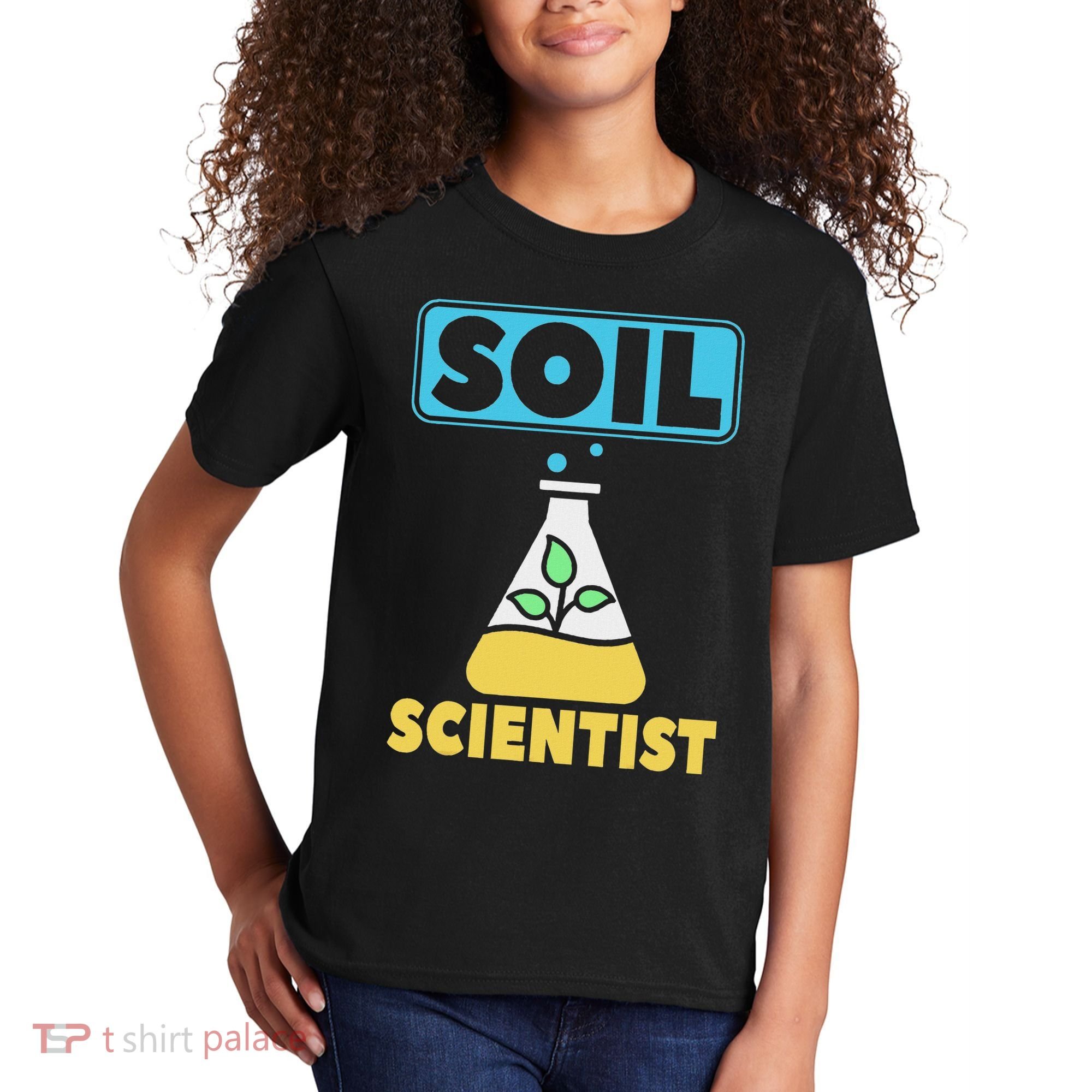 Soil Scientist Farmer Soil Science Agriculturists Funny Gift Kids T-Shirt