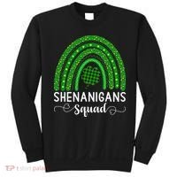 Shenanigans Squad Funny St Patricks Day Shamrock Sweatshirt thumb 0