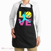 Softball Shirts For Girl Love Apron thumb 2