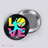 Softball Shirts For Girl Love Button thumb 0