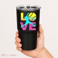Softball Shirts For Girl Love Tumbler thumb 2