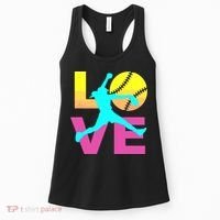 Softball Shirts For Girl Love Women's Tank Top thumb 0