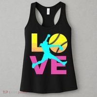 Softball Shirts For Girl Love Women's Tank Top thumb 3