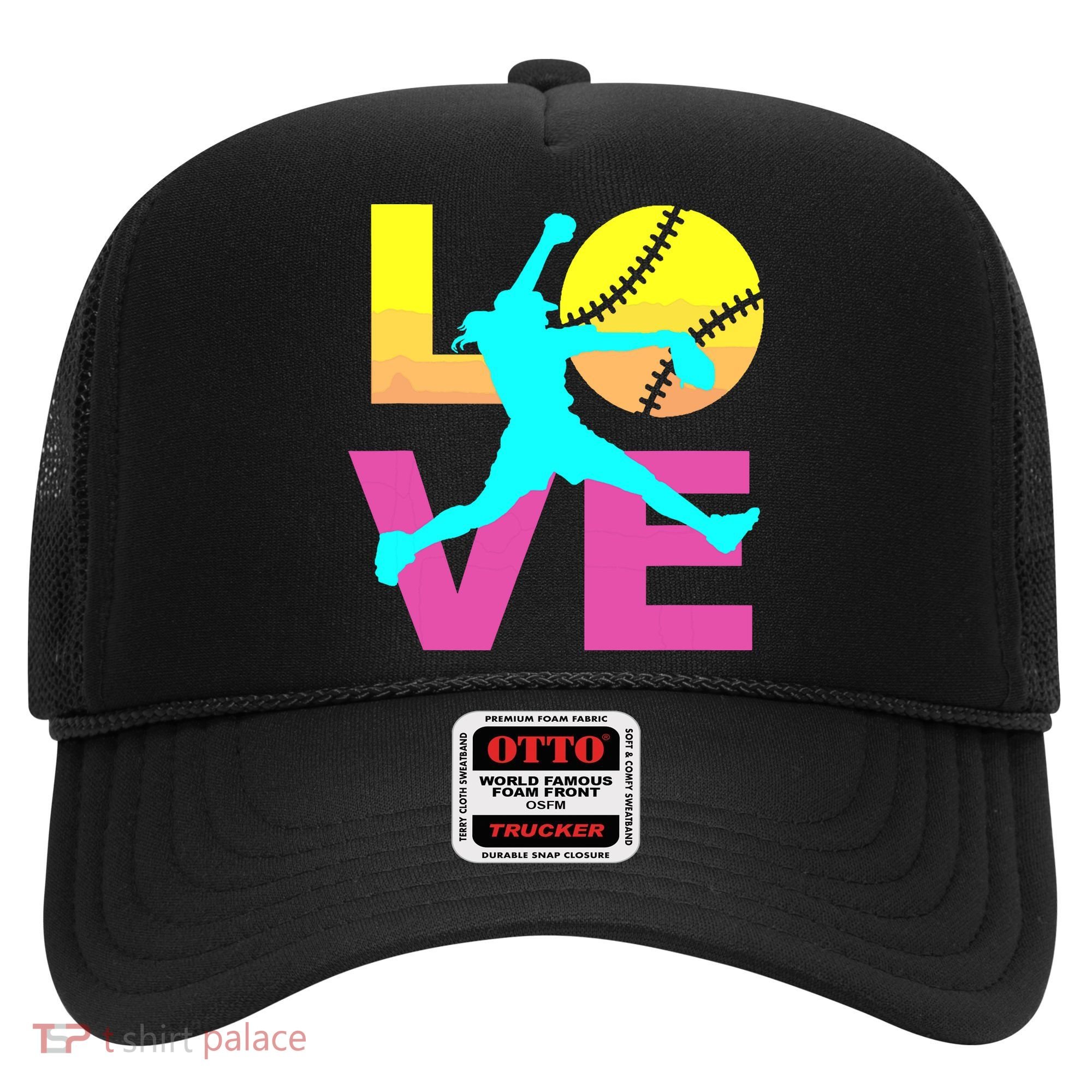 Softball Shirts For Girl Love Hat