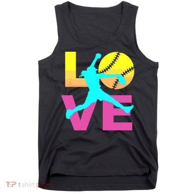 Softball Shirts For Girl Love Tank Top
