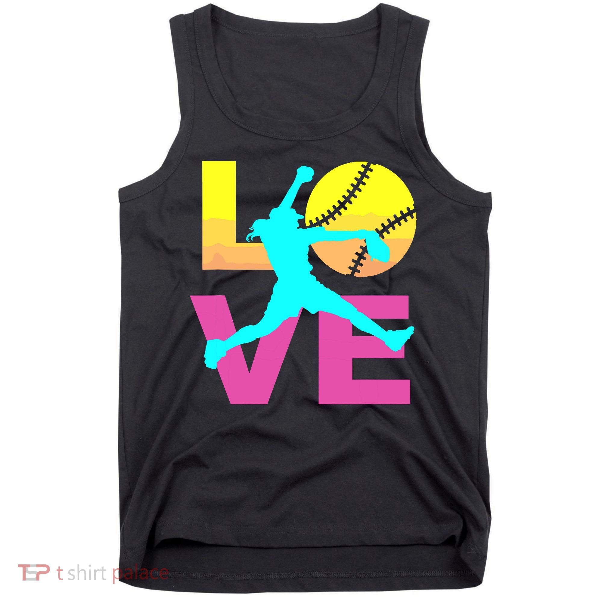Softball Shirts For Girl Love Tank Top