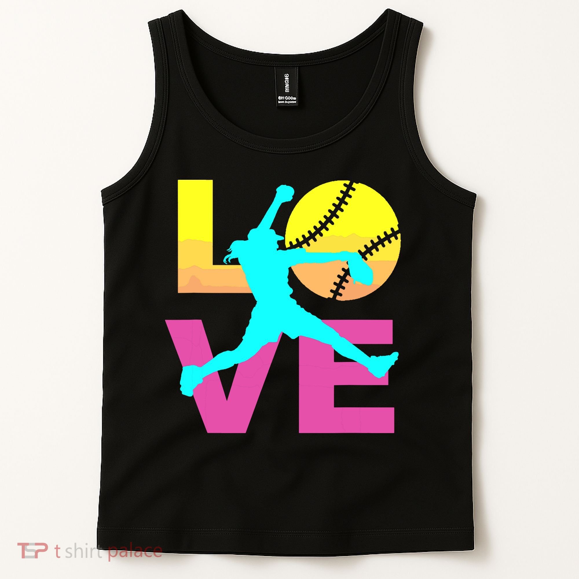 Softball Shirts For Girl Love Tank Top