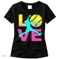 Softball Shirts For Girl Love Women's T-Shirt thumb 0