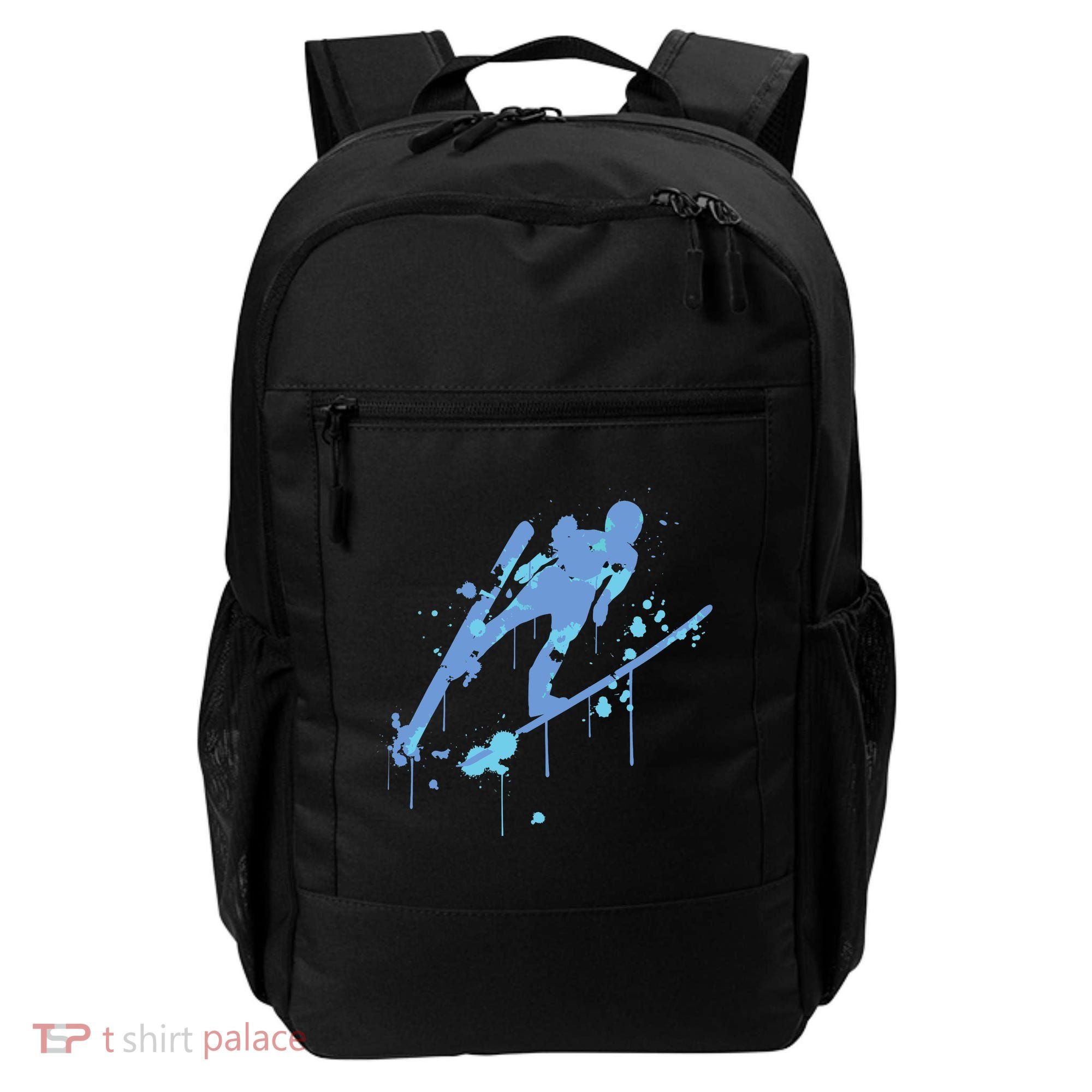 Splash Ski Flying Winter Sports Ski Jumping Backpack