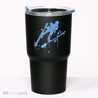 Splash Ski Flying Winter Sports Ski Jumping Tumbler thumb 0